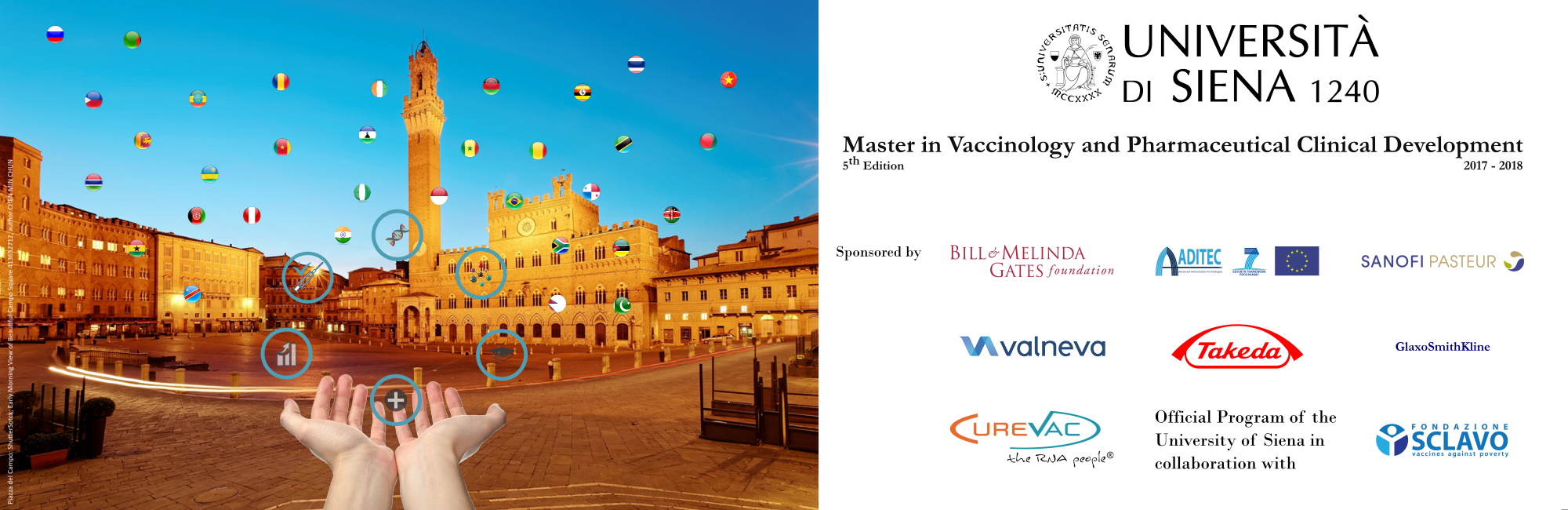 Master in Vaccinologia e Sviluppo Clinico Farmaceutico V edizione